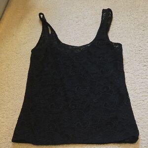 Talula Black Lace Camisole Top